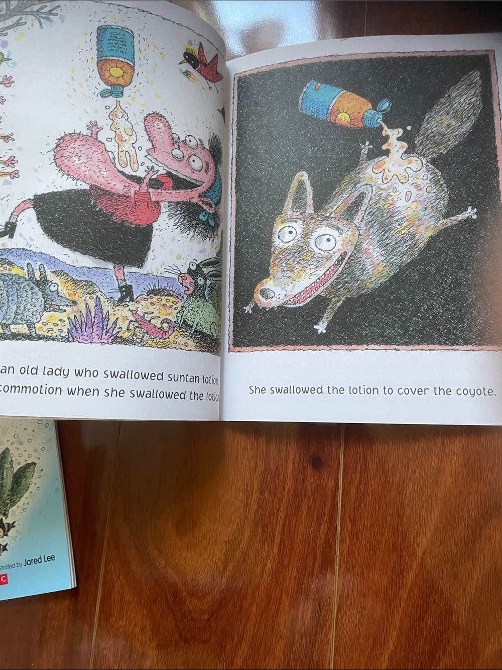 Scholastic 'There Was an Old Lady' Kids Book Set - Colorful Covers - Picture 4 of 11